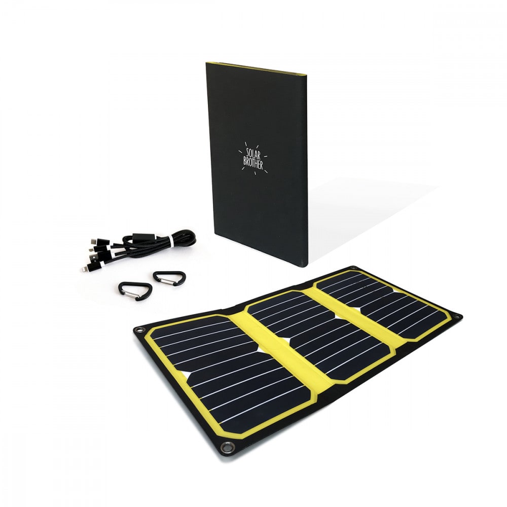 Chargeur solaire sunmoove - plastique jaune