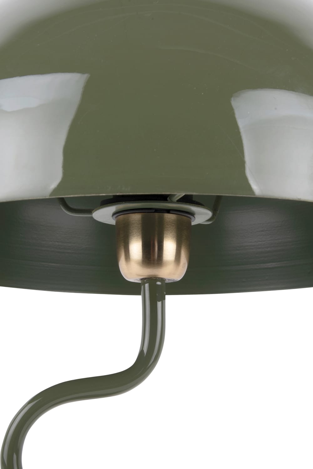Lampe de table fer vert 31x31x54cm — vue 4