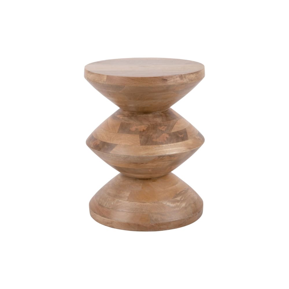 Table d'appoint fer naturel