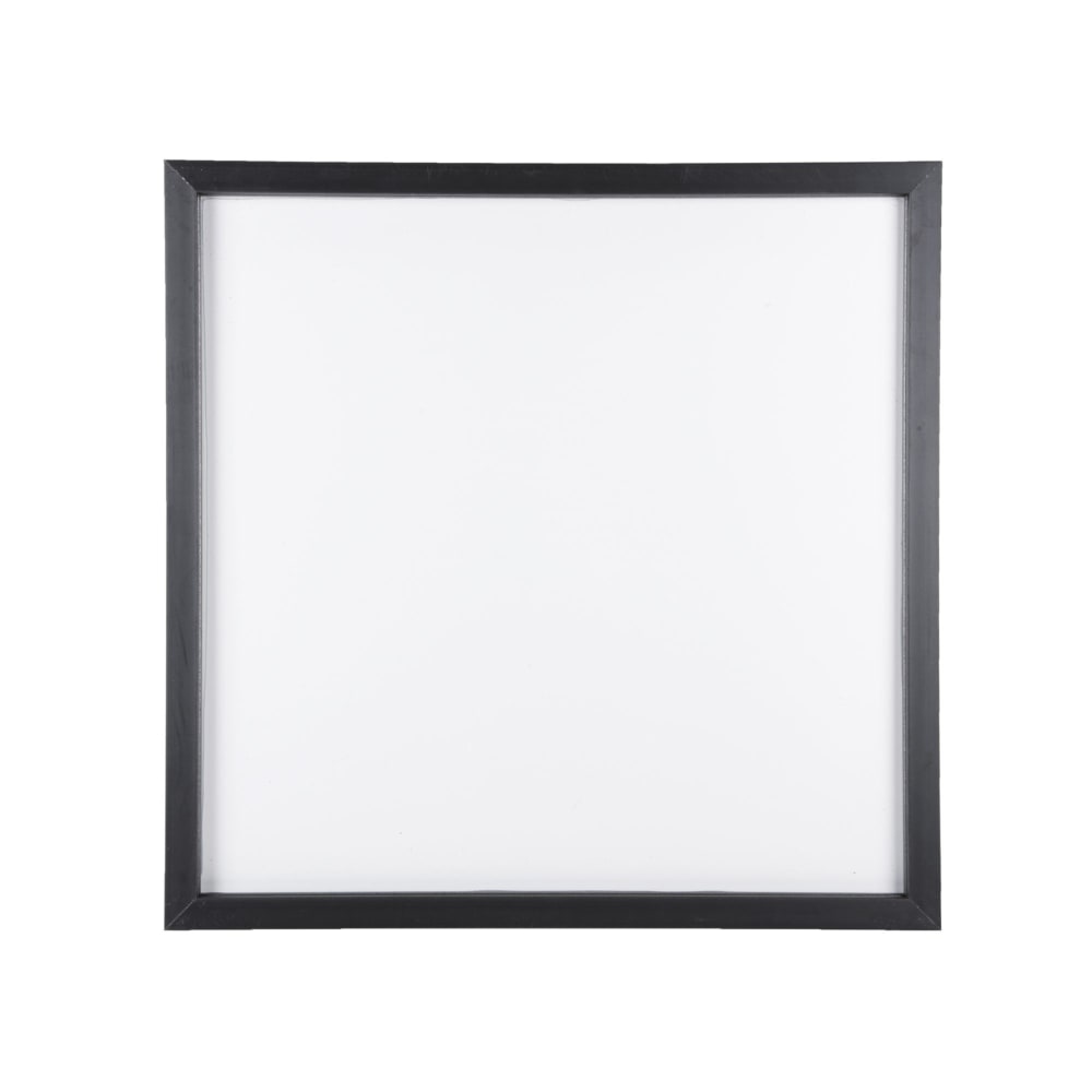 Décoration murale verre noir 2x50x50cm - Maisons du Monde