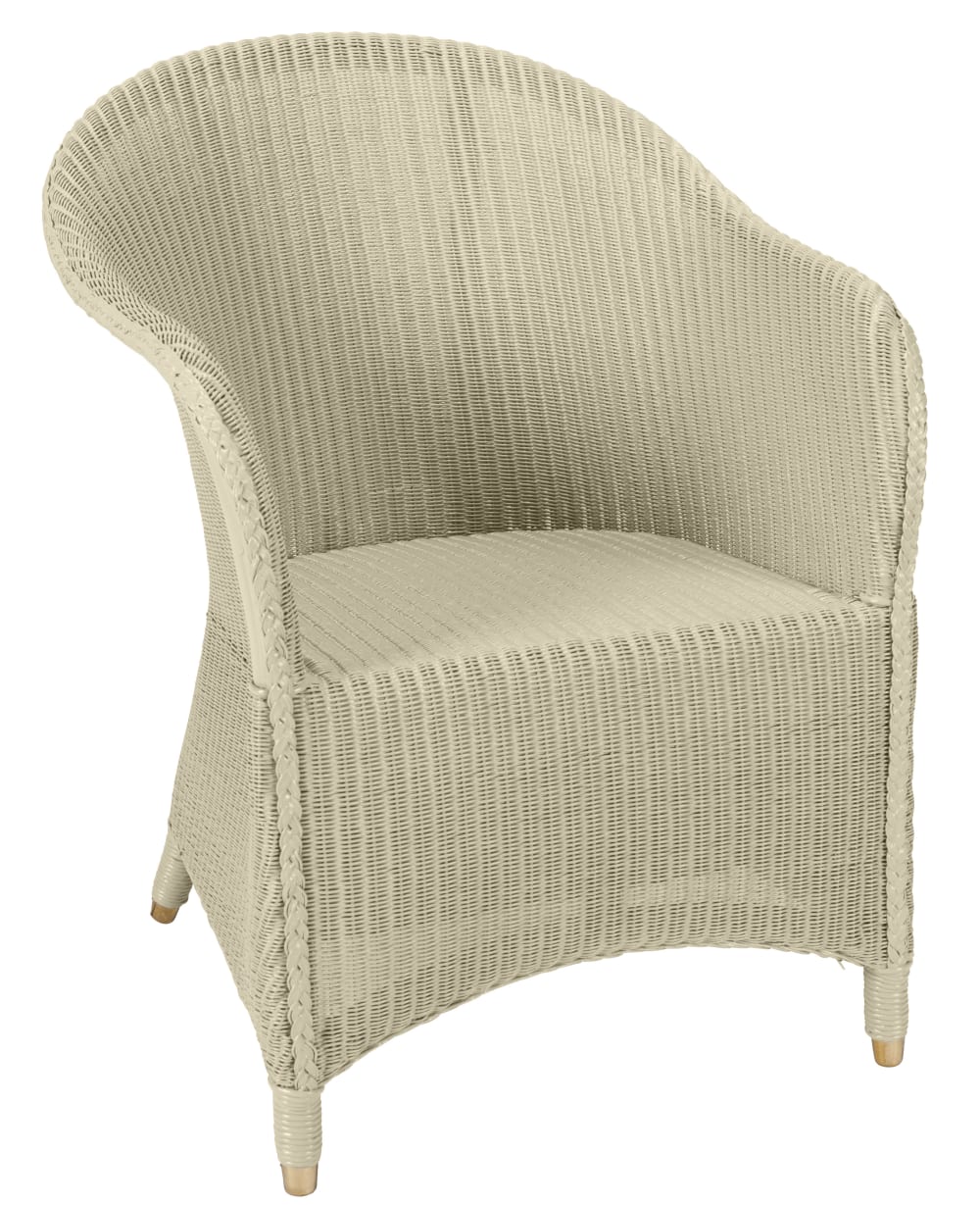 Fauteuil laqué en lloyd