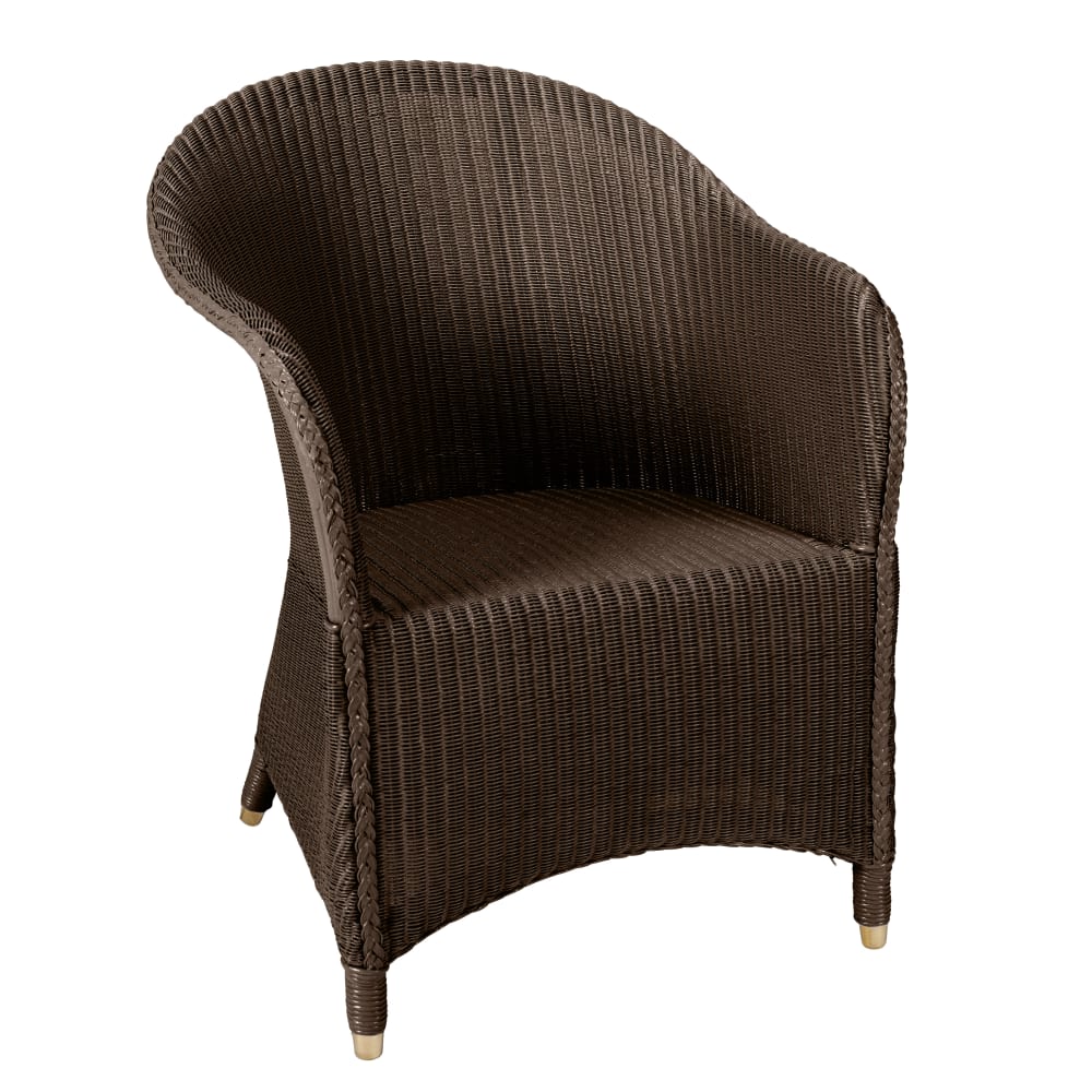 Fauteuil laqué en lloyd