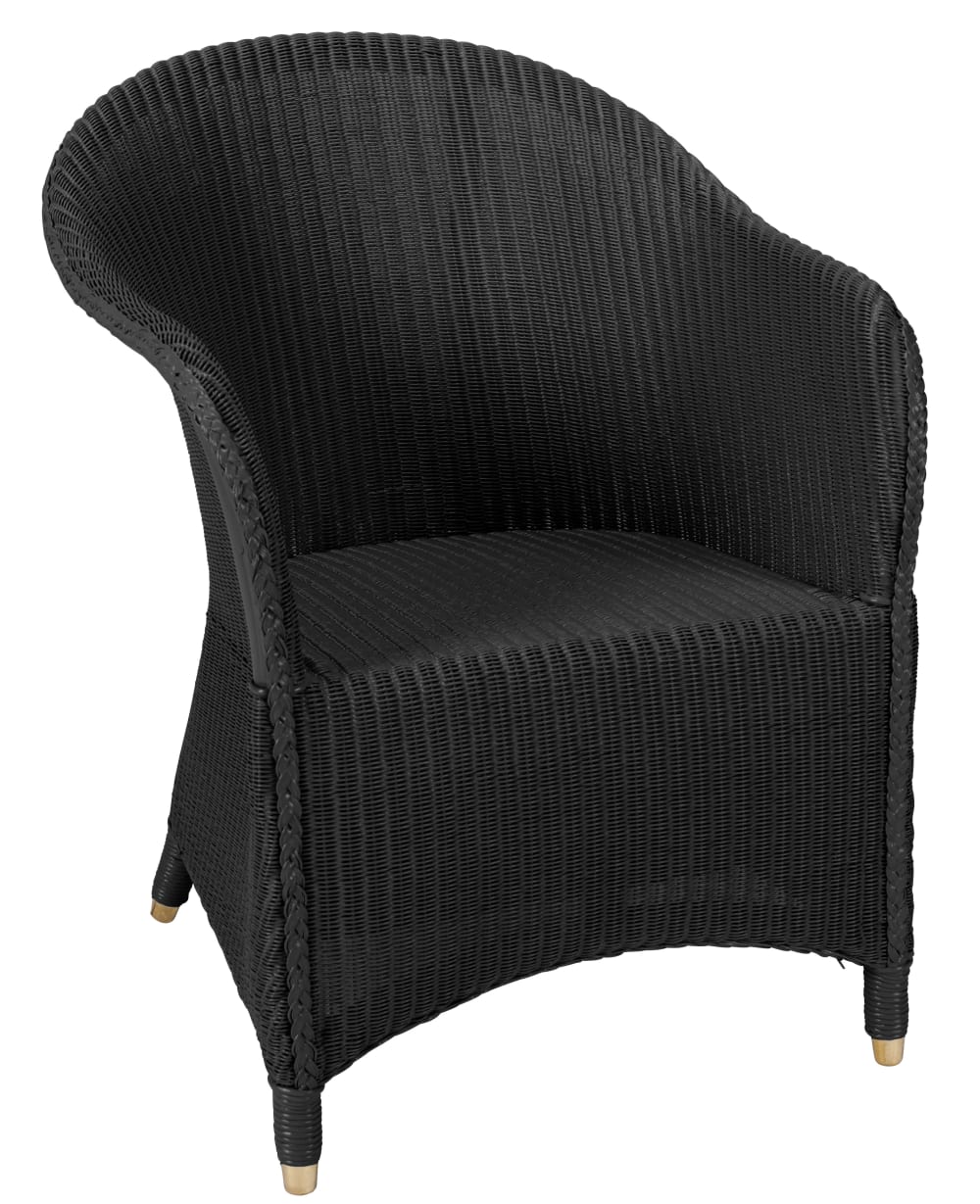 fauteuil laqué en lloyd