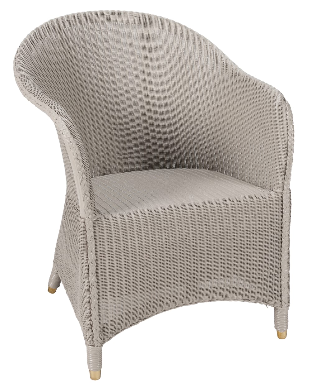 Fauteuil laqué en lloyd