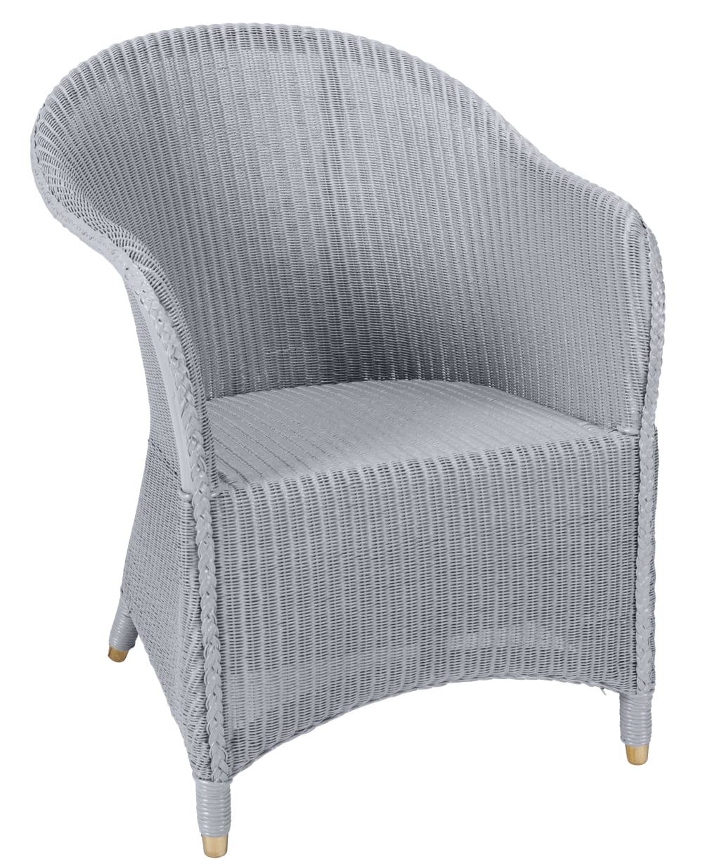 Fauteuil laqué en lloyd