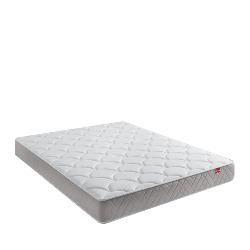 Epeda Matelas 100% ressorts, accueil ferme - 160x200 cm Blanc Certifié Oeko-Tex Tissu