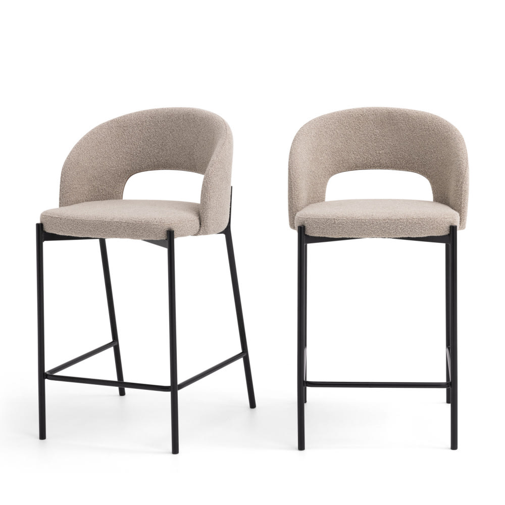 Lot 2 chaises bar
