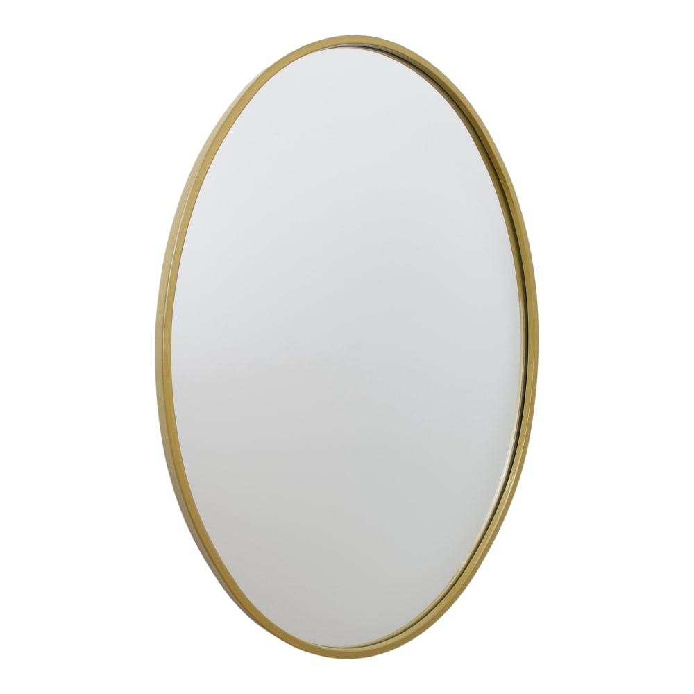 Fragix Spiegel aus Metall, 70x40x4 cm, Gold Gold Metall