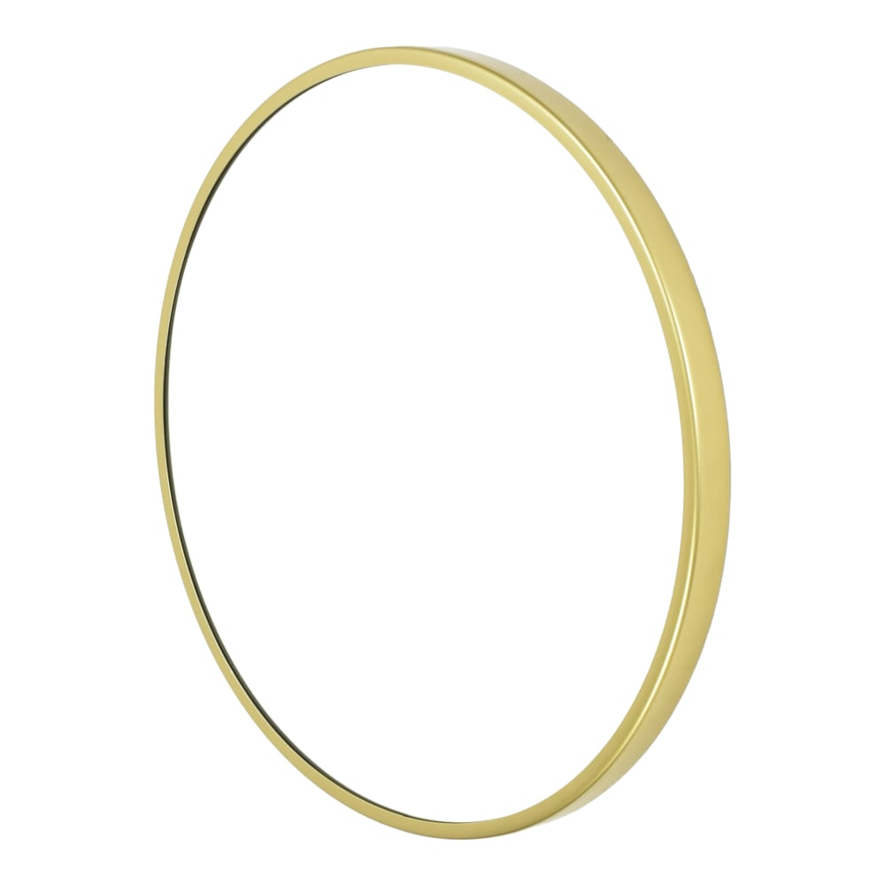 LOFT42 Spiegel aus Metall, 60x60x4 cm, Gold Gold Metall
