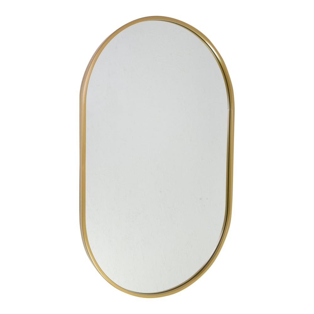 Fragix Spiegel aus Metall, 80x50x4 cm, Gold Gold Metall