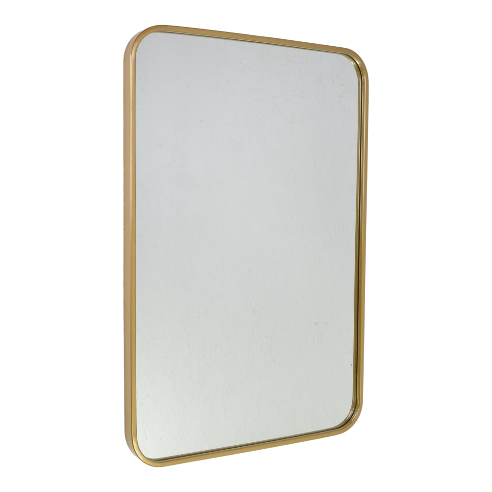 Fragix Spiegel aus Metall, 75x50x4 cm, Gold Gold Metall