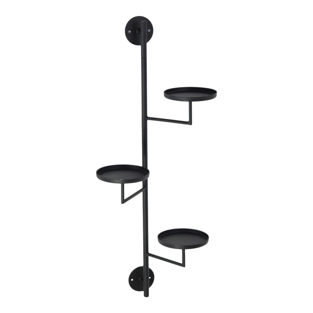 LOFT42 Wandleuchte aus Metall, 81x32x22 cm, Schwarz Schwarz Metall