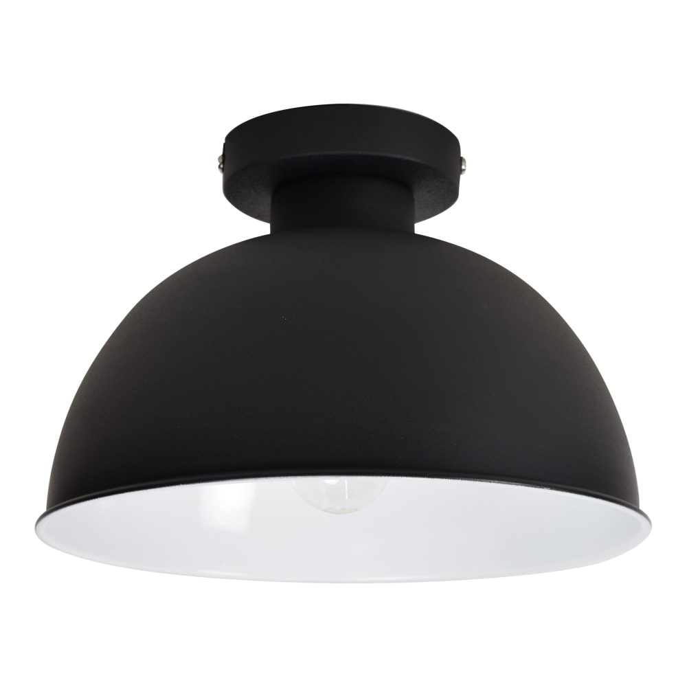 Urban interiors Deckenleuchte aus Metall, 21x30x30 cm, Schwarz Schwarz Metall