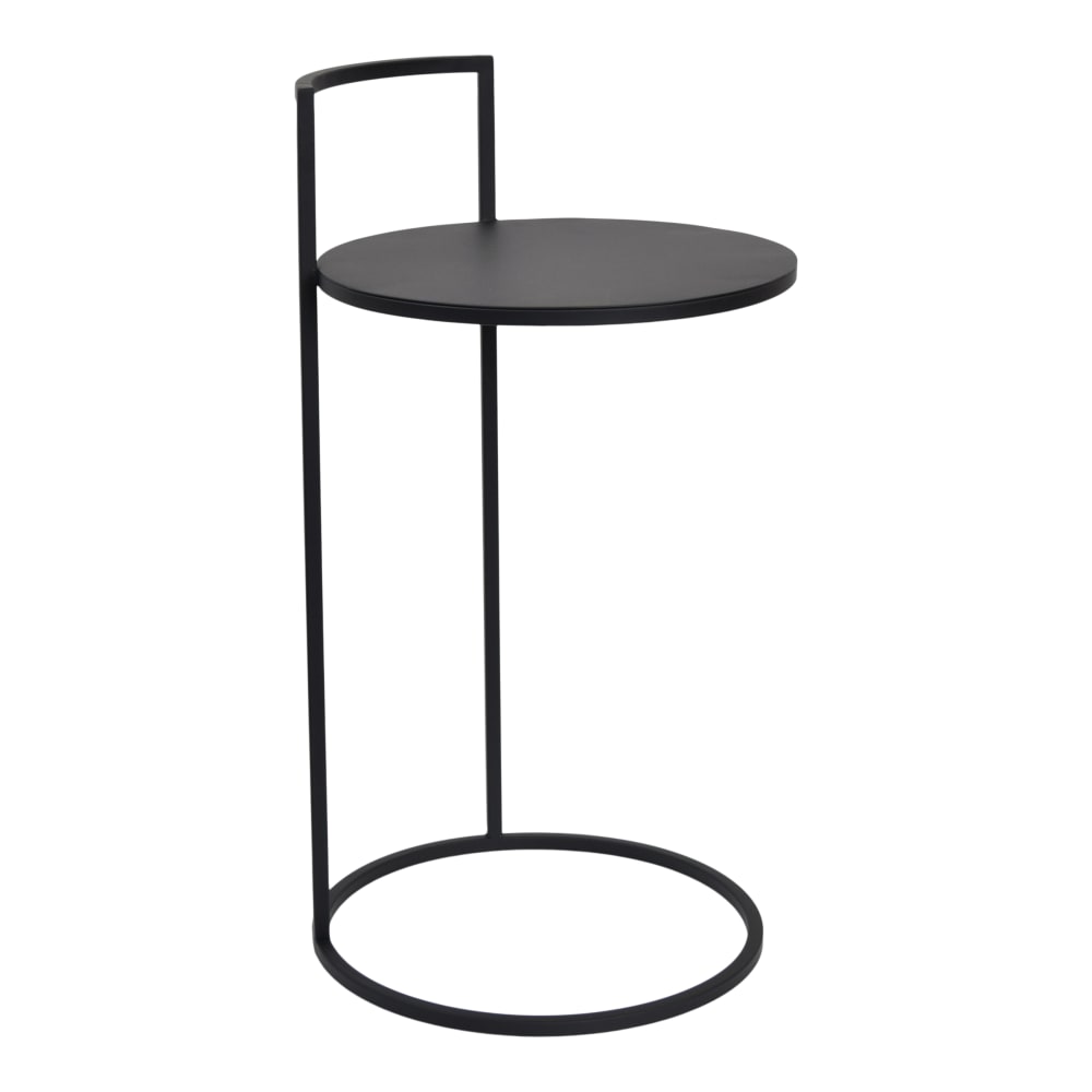 LOFT42 Beistelltisch aus Metall, 66x35x35 cm, Schwarz Schwarz Metall