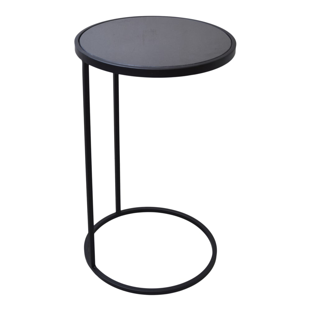 LOFT42 Beistelltisch aus Metall, 60x36x36 cm, Schwarz Schwarz Metall