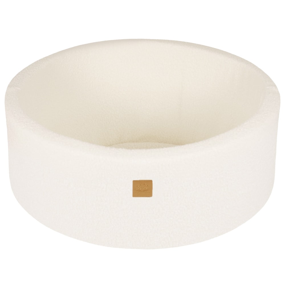 MeowBaby Bällebad Baby - inkl. 200 Bälle WEISS PVC - POLYVINLYCHLORID Kinder