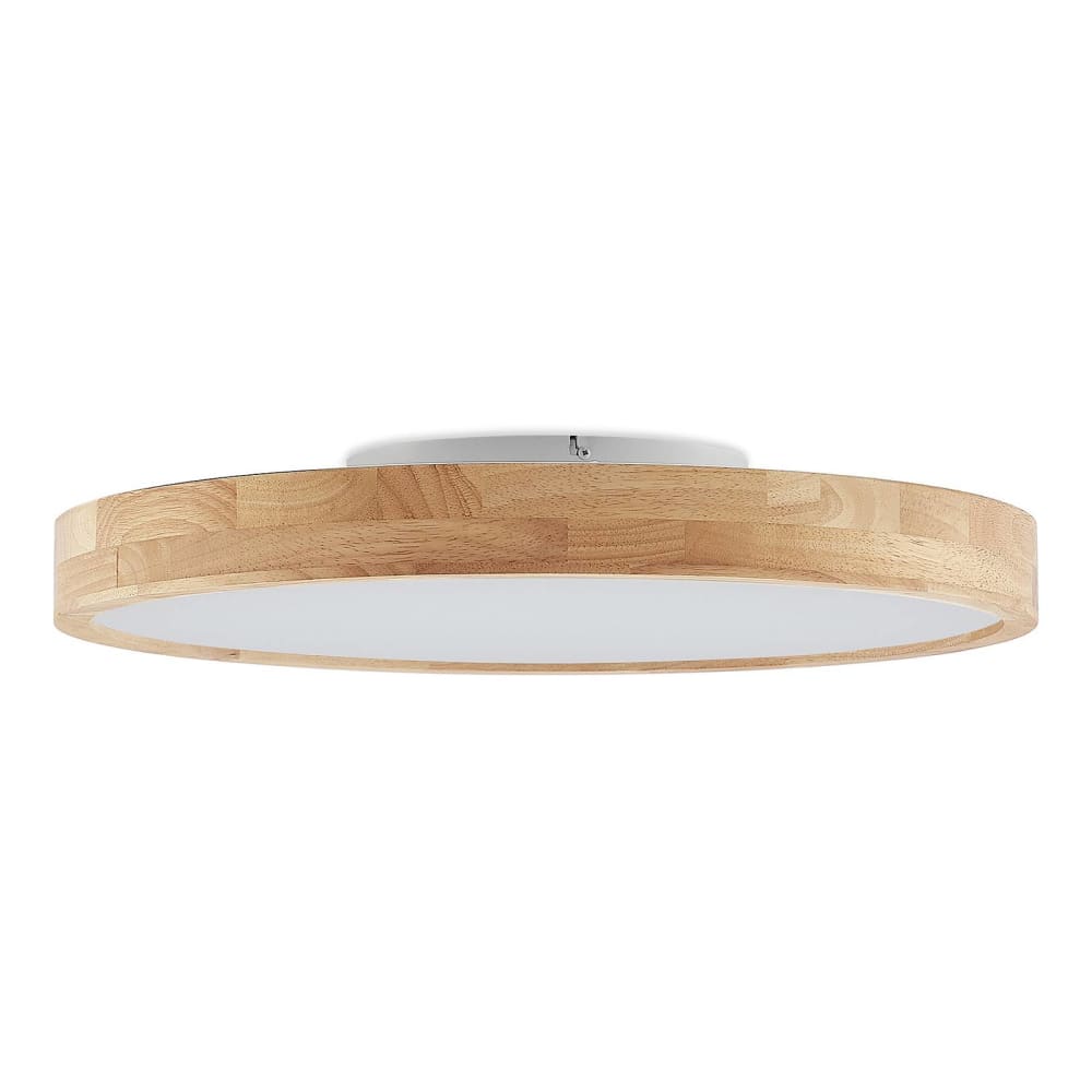 Deckenlampe Aus Holz, Holz Hell, Weiß