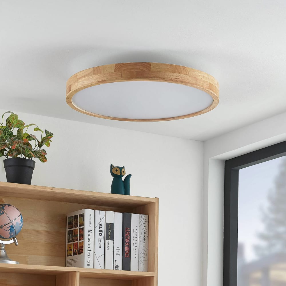 Plafonnier en bois marron - Maisons du Monde