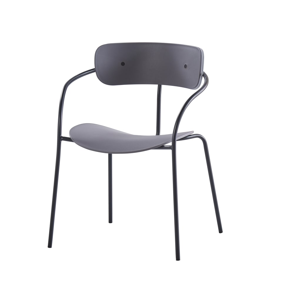 Lot de 4 chaises gris - design