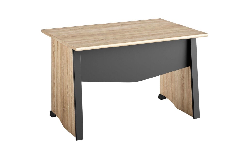 bureau effet bois largeur