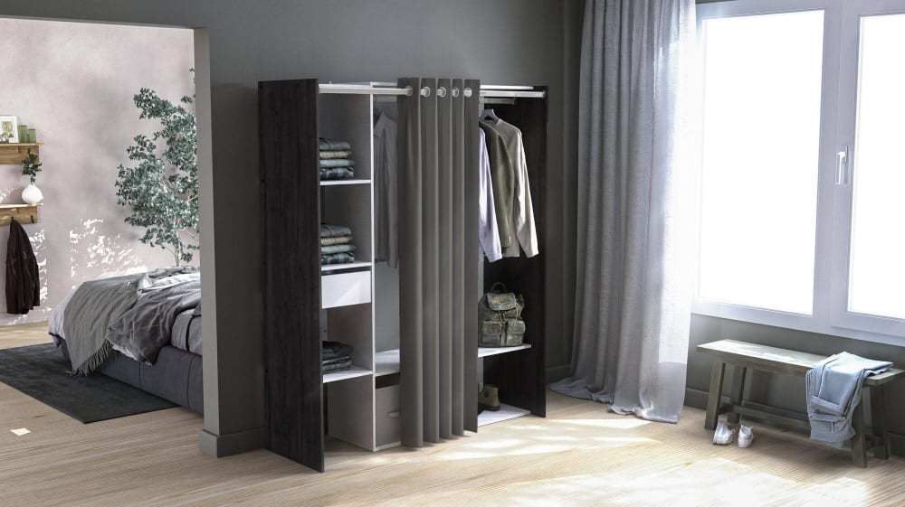 Dressing extensible effet bois