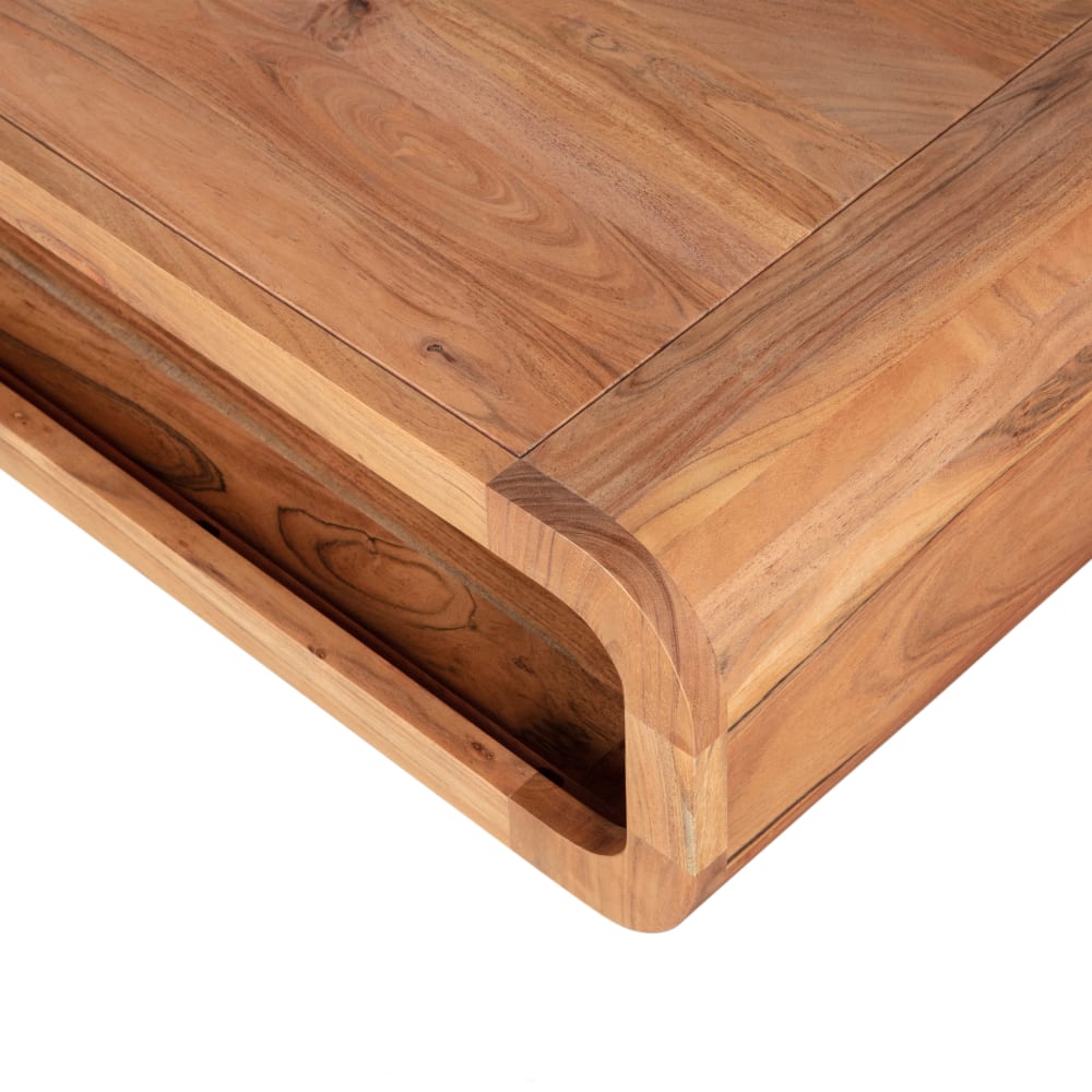 Table basse en bois d'acacia naturel - Maisons du Monde