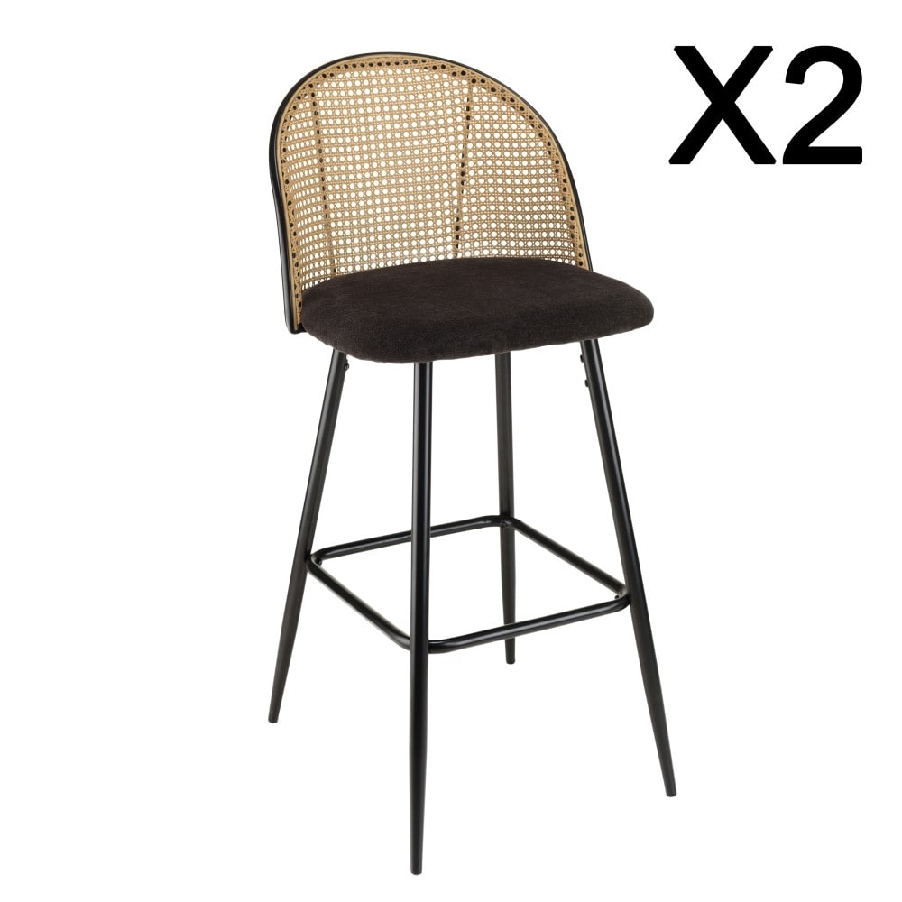 Lot de 2 tabourets de