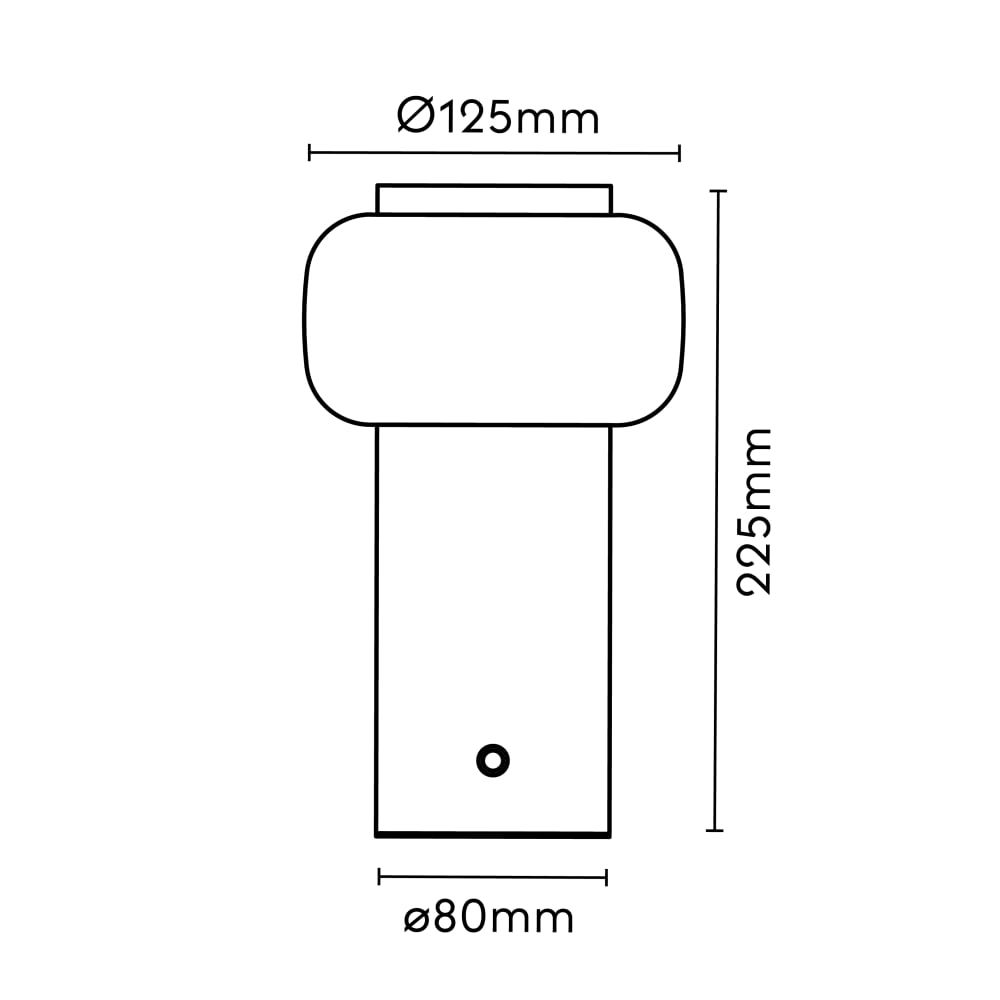 Lampe portable LED extérieur jardin réglable vert 22,5 cm - Maisons du Monde