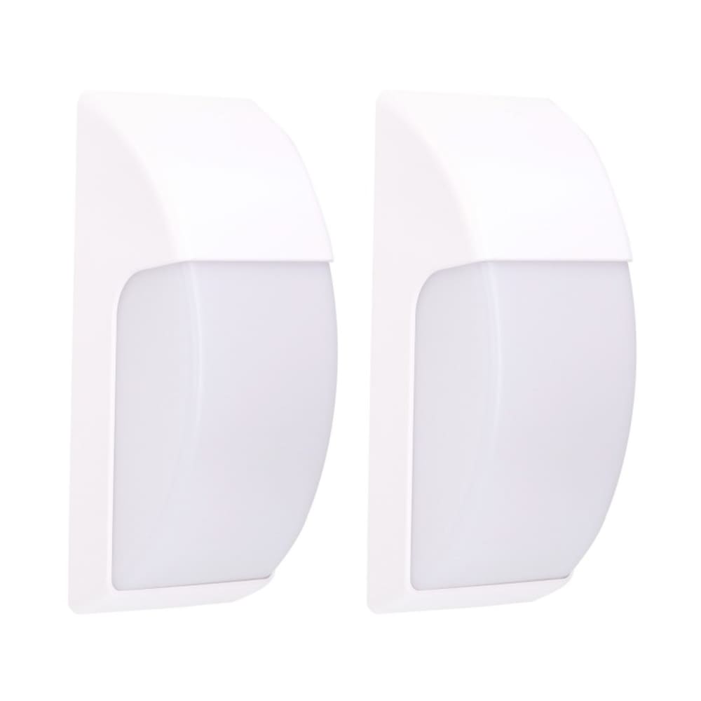 Applique Extérieure E27 23W Blanc (2 pcs) Area