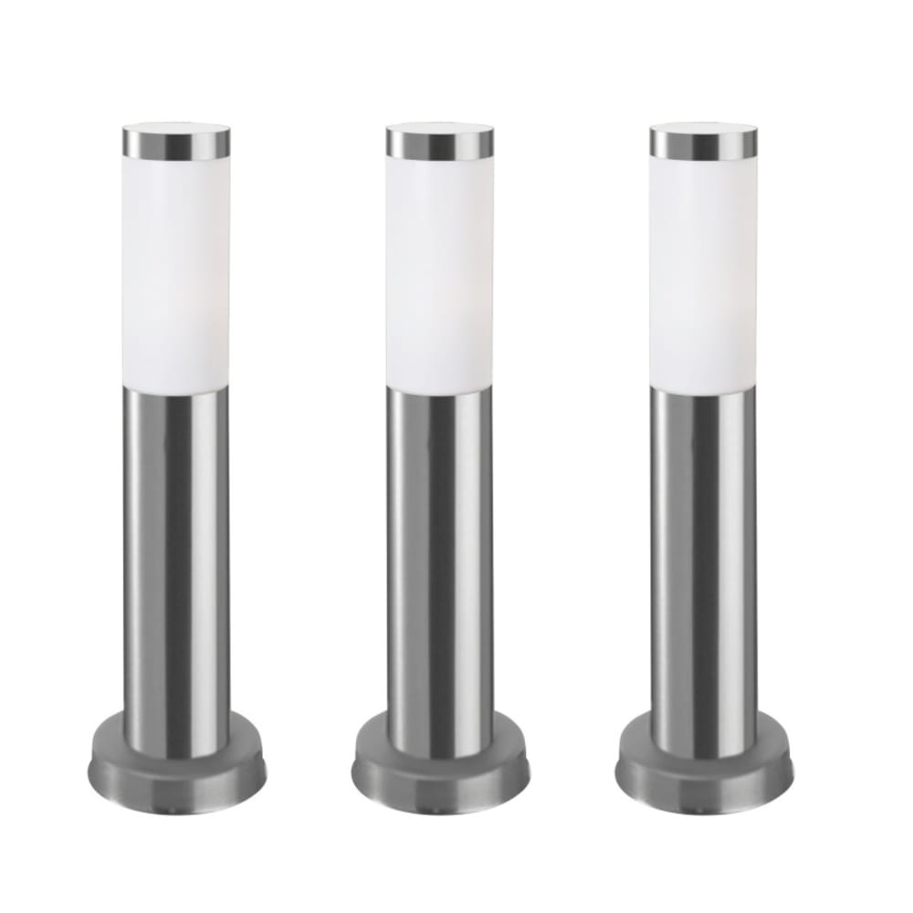 Balise Extérieure de Jardin (3 pcs) 23W Gris Urbain Koral