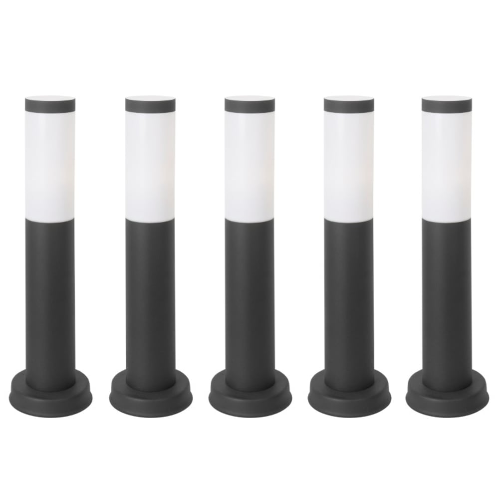 Balise Extérieure de Jardin (5 pcs) 23W en Acier Inoxydable Koral