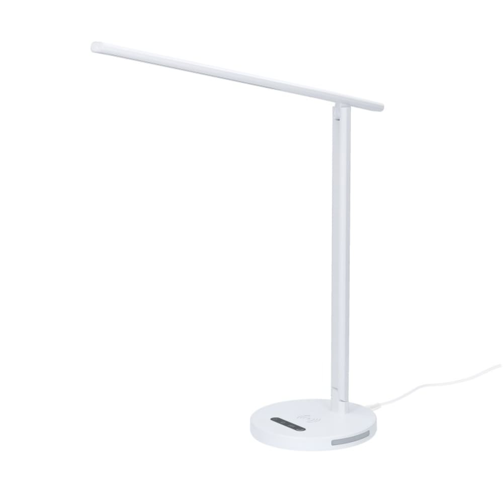 Lampe LED lumière réglable avec chargeur de téléphone Blanc Avance