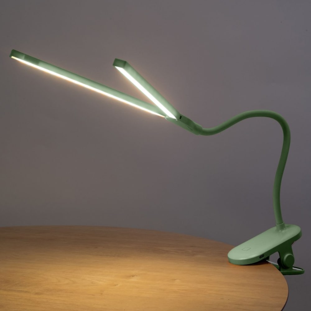 Lampe de Bureau LED Portable à Lumière Orientable et Réglable Vert Joy — vue 3