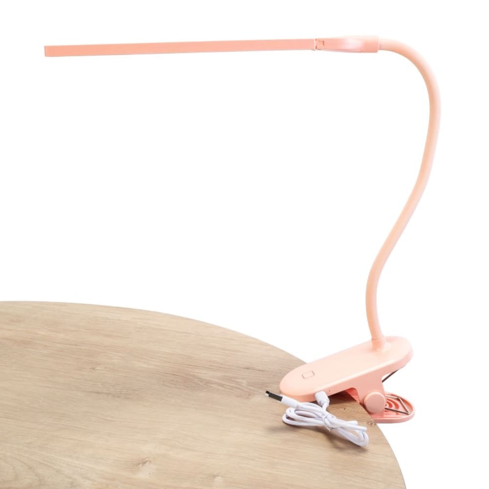 Lampe de bureau LED portable lumière orientable et réglable Rose Joy — vue 4