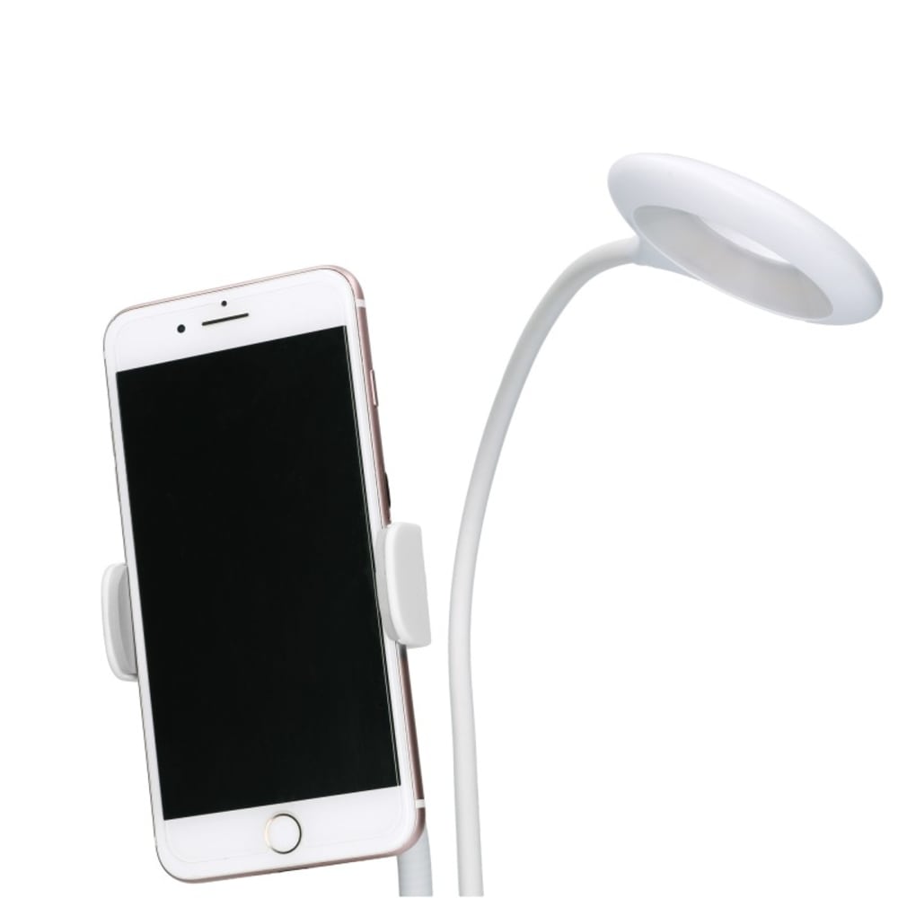 Lampe à pince LED portable mobile orientable et réglable Blanc April — vue 3