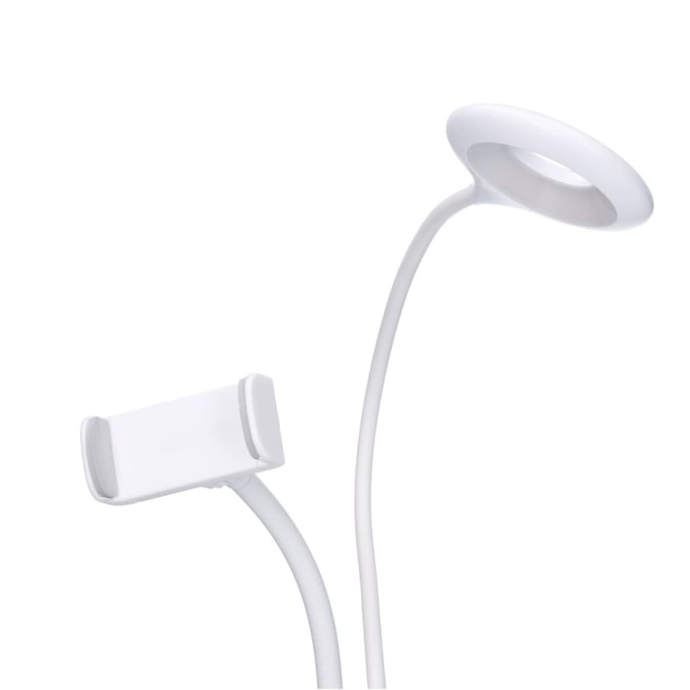 Lampe à pince LED portable mobile orientable et réglable Blanc April — vue 4