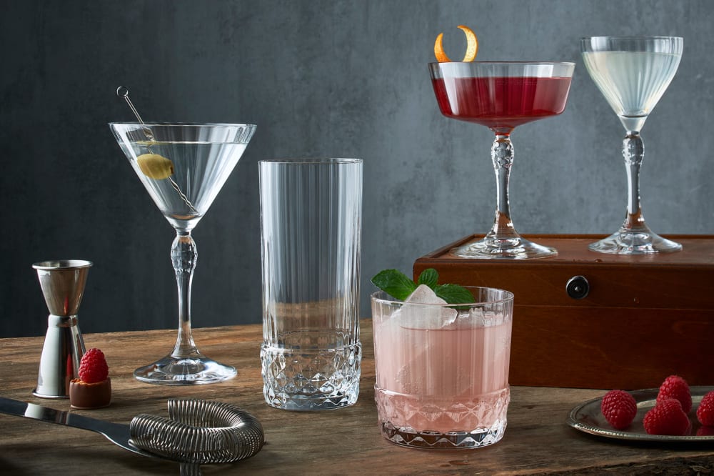 Lot de 6 Verres à whisky, transparent, 38 cl - Maisons du Monde