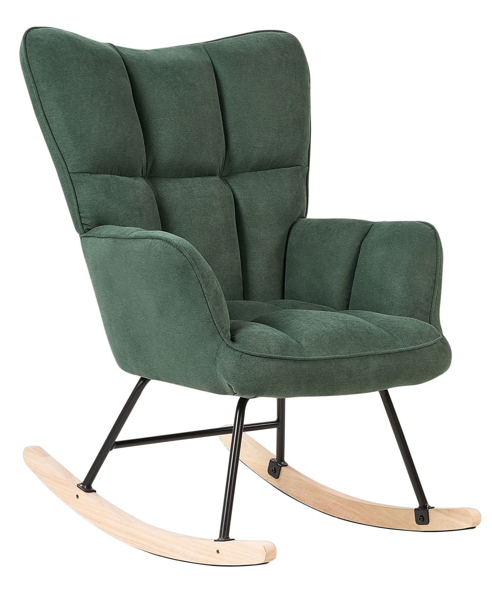 Schaukelsessel Aus Stoff 104Cm, GrüN