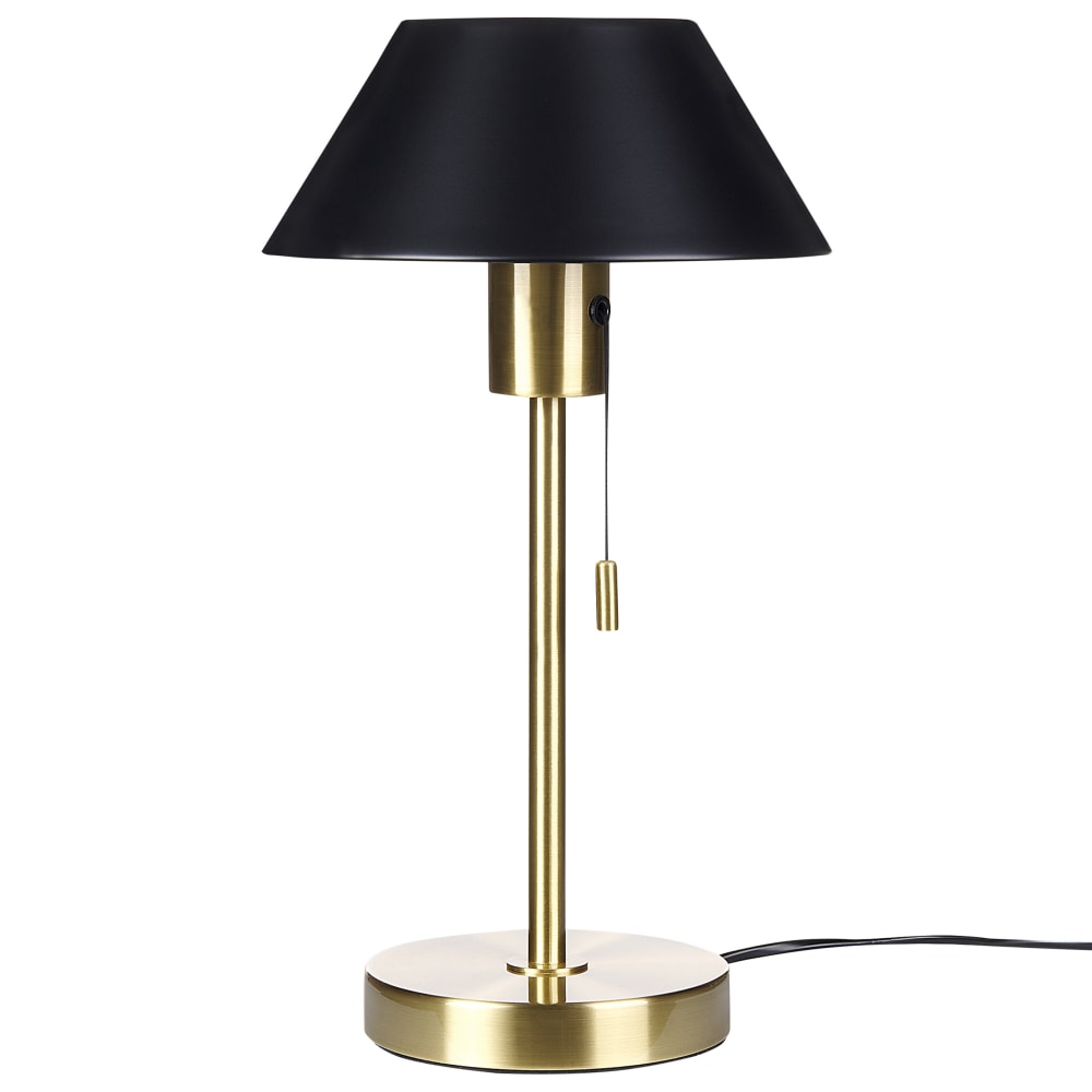 Lampe à poser métal noirdoré — vue 4