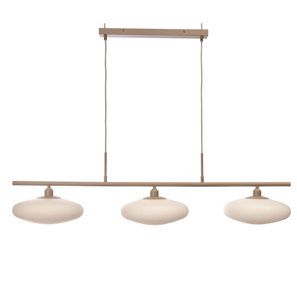 suspension verre blanc