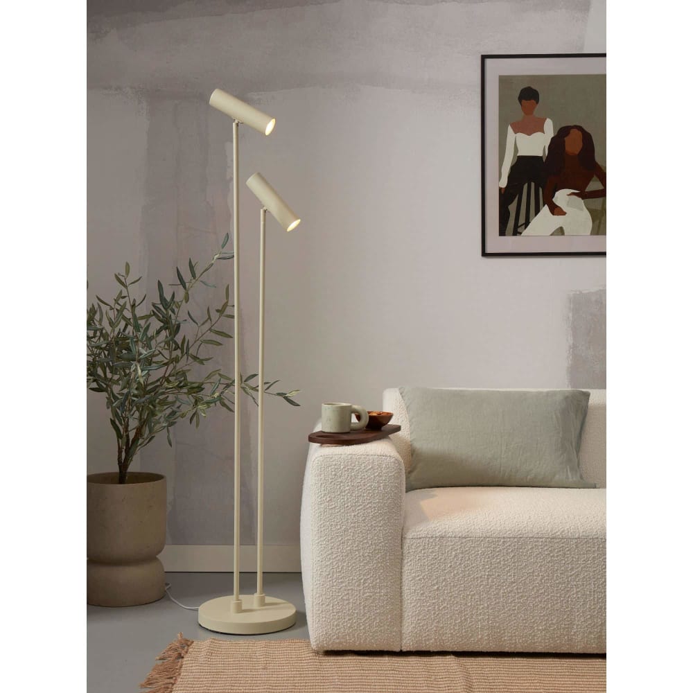 Lampadaire métal vert claire 30x30x162cm — vue 3