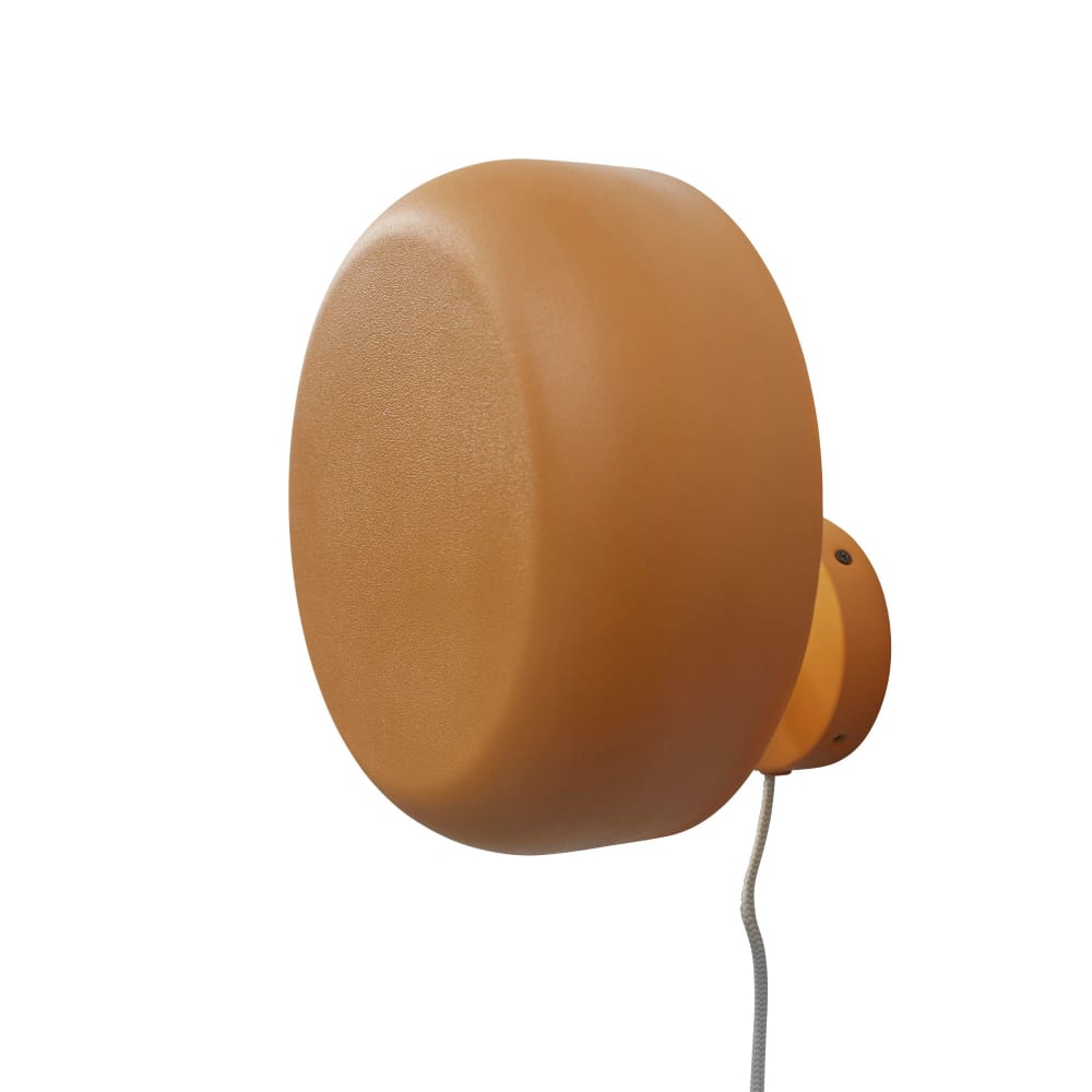 Applique métal orange Ø25cm