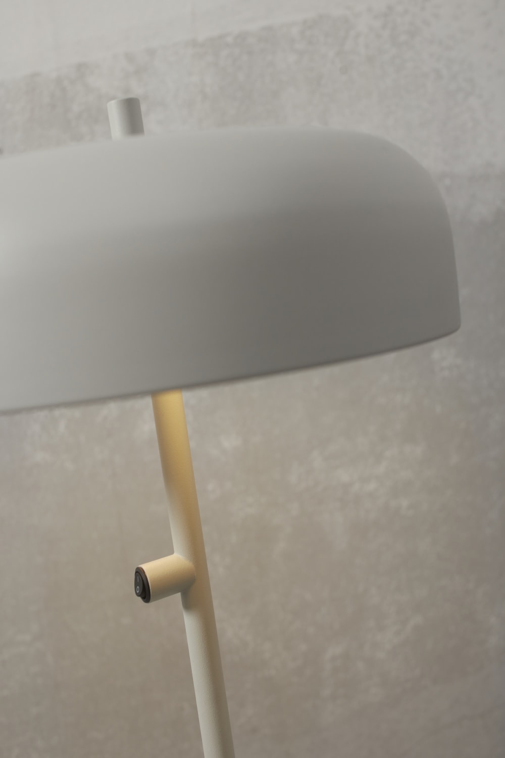 Lampe de table métal gris clair ø30cm — vue 4