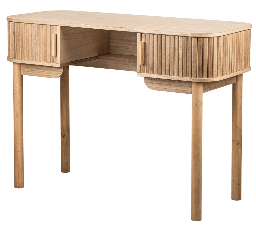 Bureau 2 portes en bois de frêne - Maisons du Monde