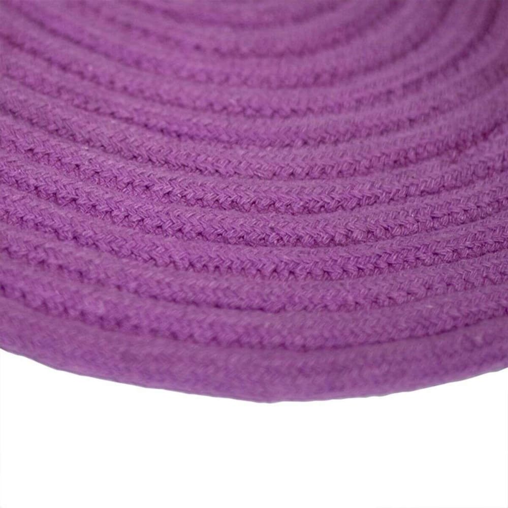 Tapis en coton réversible effet cordage violet 50x80 — vue 3