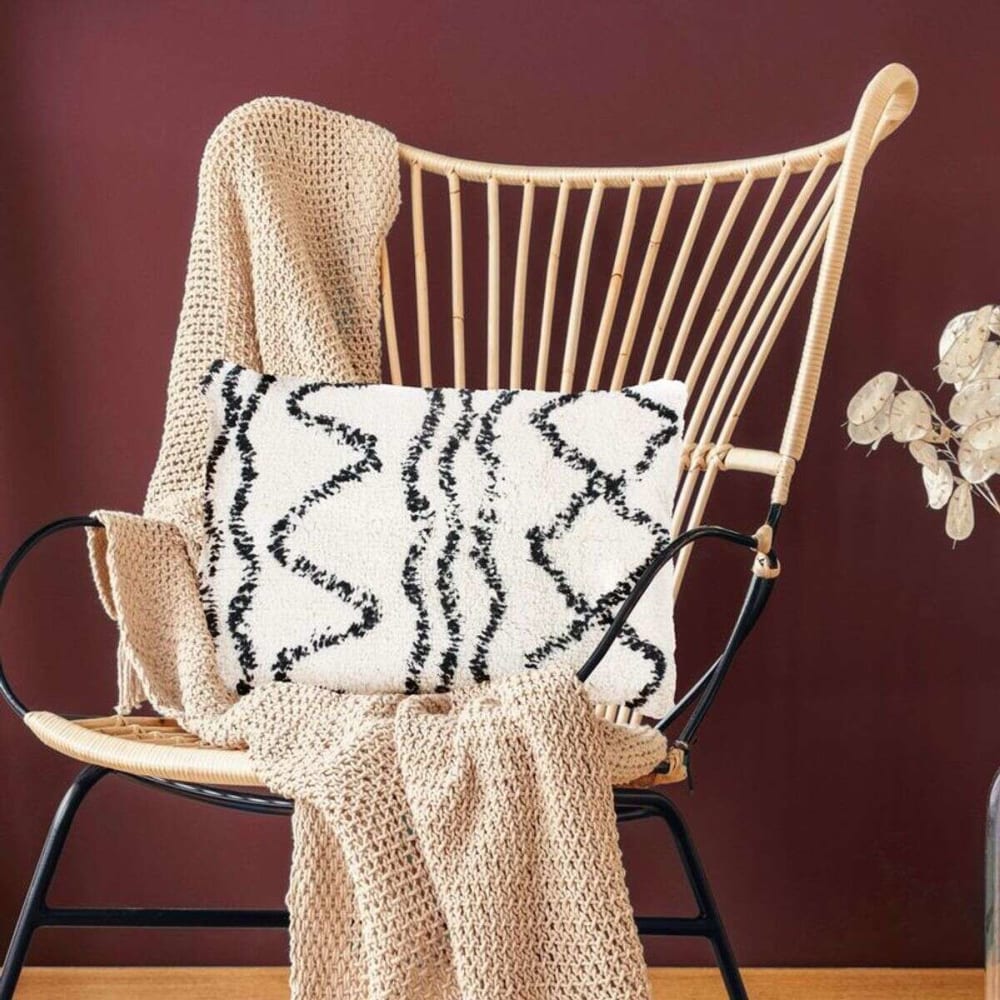 Coussin style berbère naturel 40x60