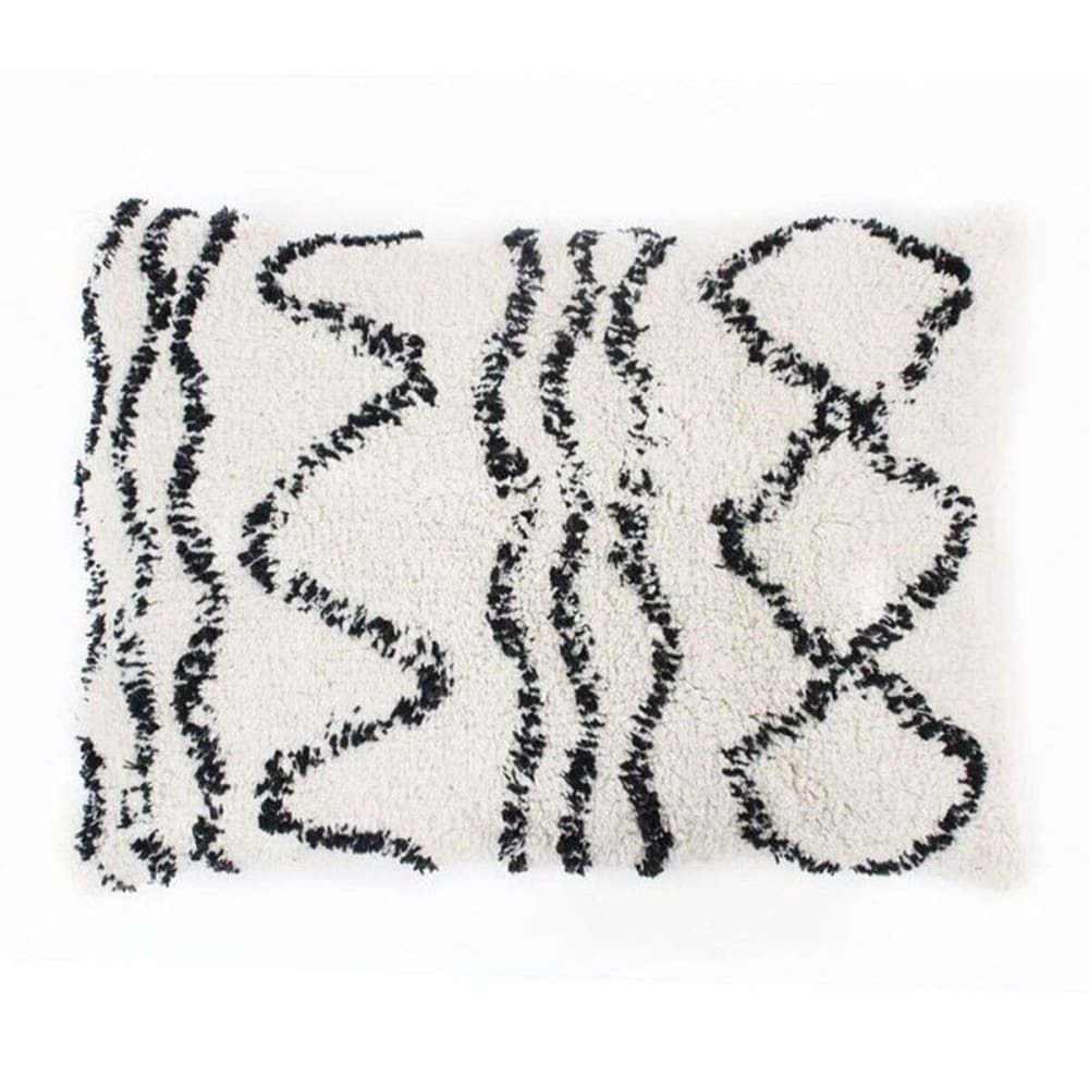 Coussin style berbère naturel 40x60 — vue 3