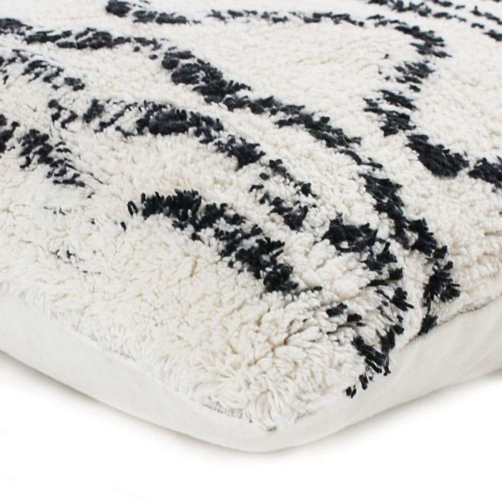 Coussin style berbère naturel 40x60 — vue 4