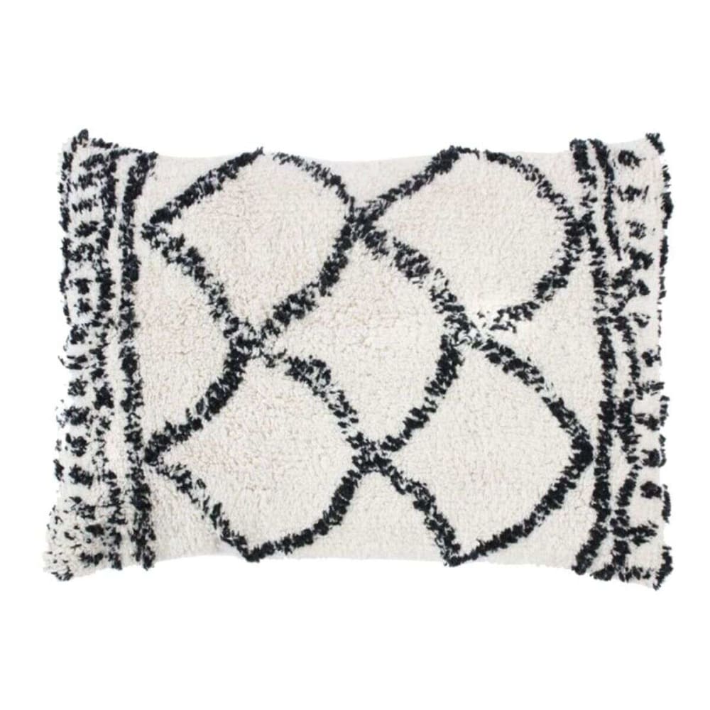 Coussin style berbère naturel 60x40 — vue 3