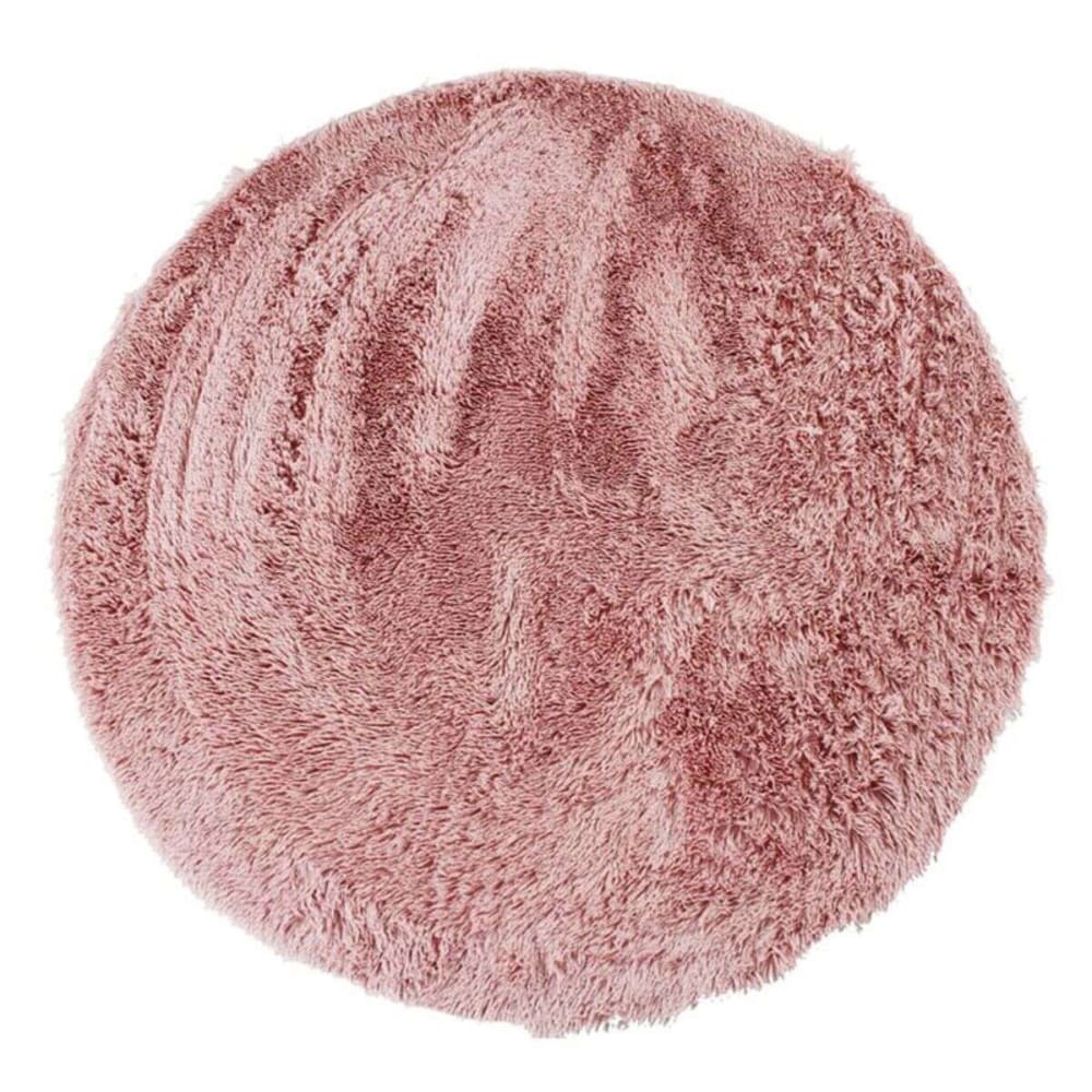 Tapis à base fine et souple extra doux rose diam.70 Tapis à base fine et souple extra doux rose diam.70